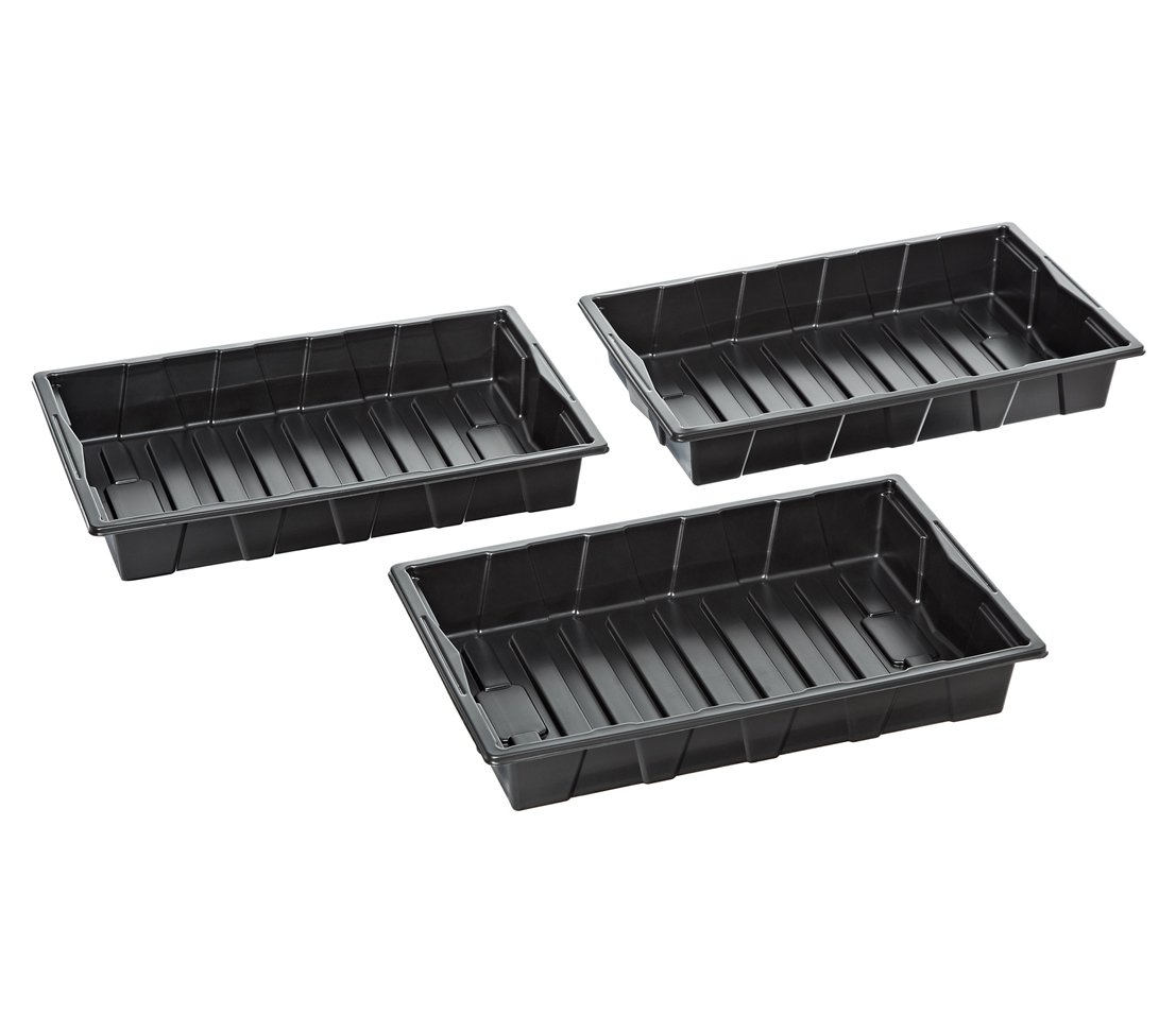 dehner-anzuchtschalen-kunststoff-schwarz-3-st-ck-37-cm image 1