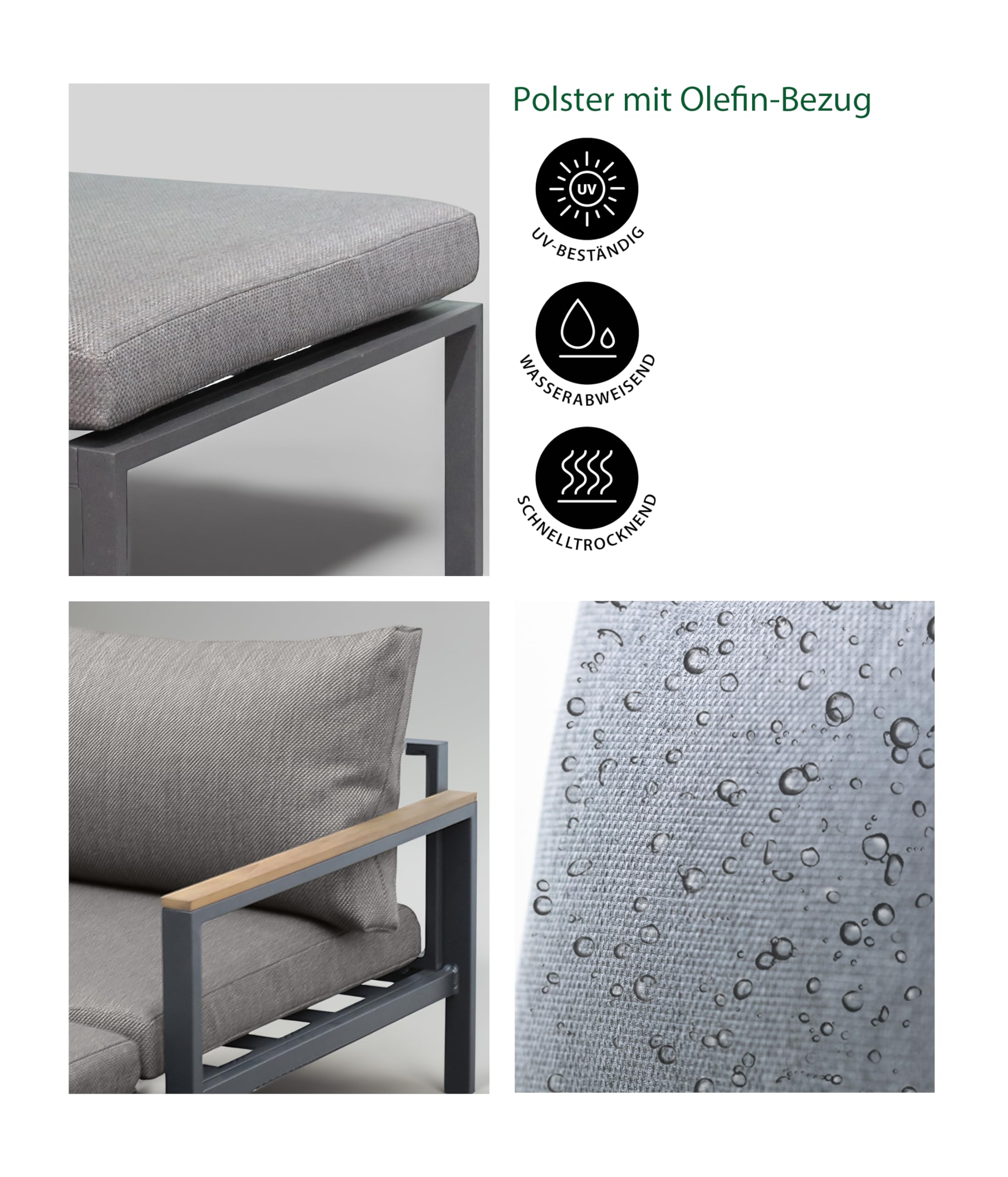 dehner-padua-balkonset-5-teilig-aluminium-grau image 4