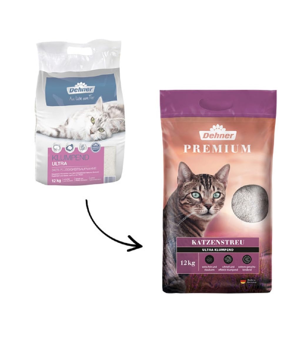 dehner-premium-katzenstreu-ultra-klumpend-12-kg-staubarm image 2