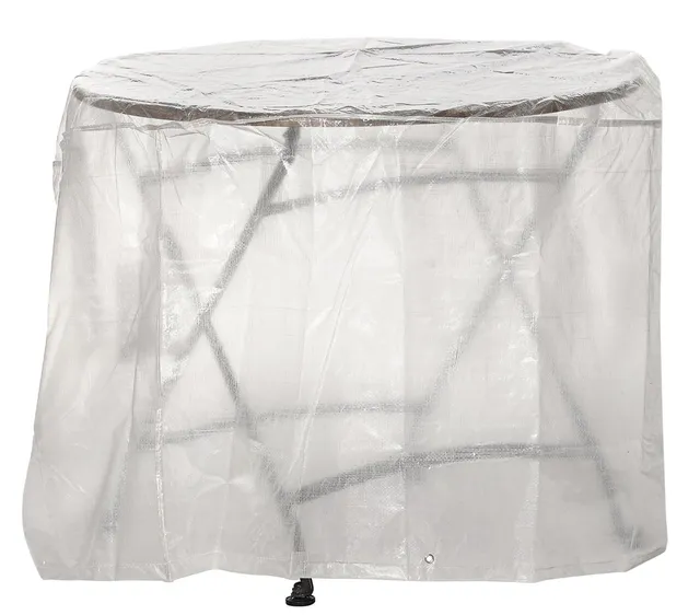 dehner-gute-wahl-schutzh-lle-gartentisch-125-cm-transparent image 1