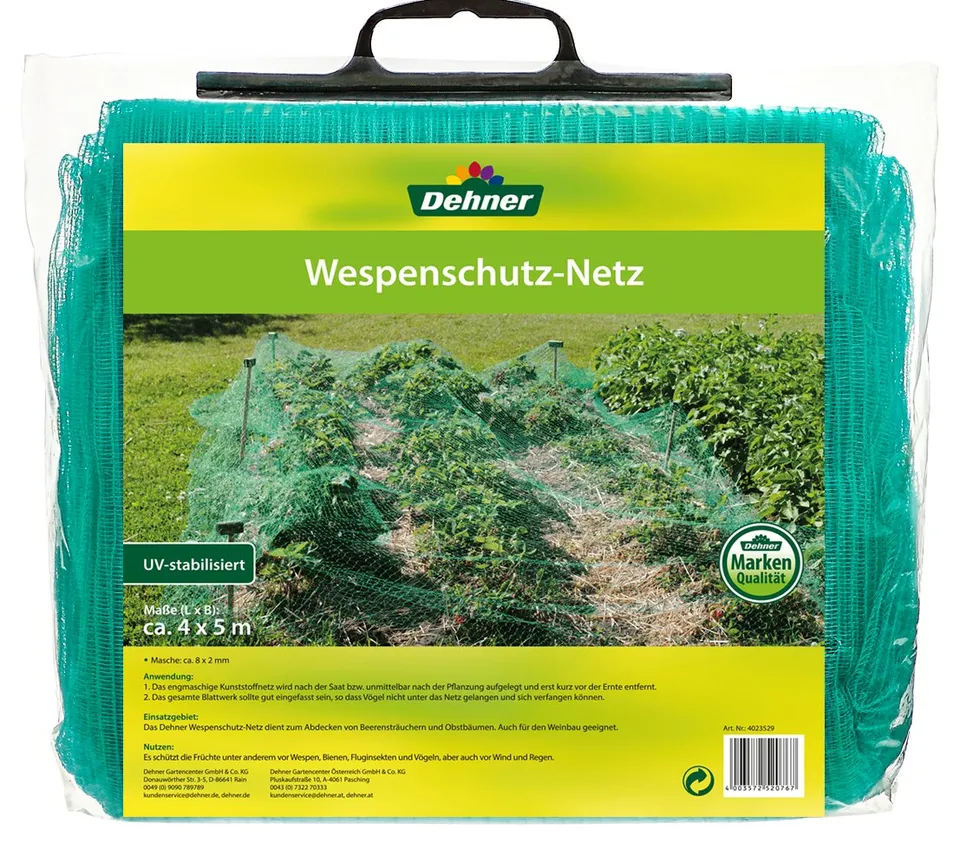 dehner-wespenschutz-netz-gr-n-5x4-m-kunststoff image 1