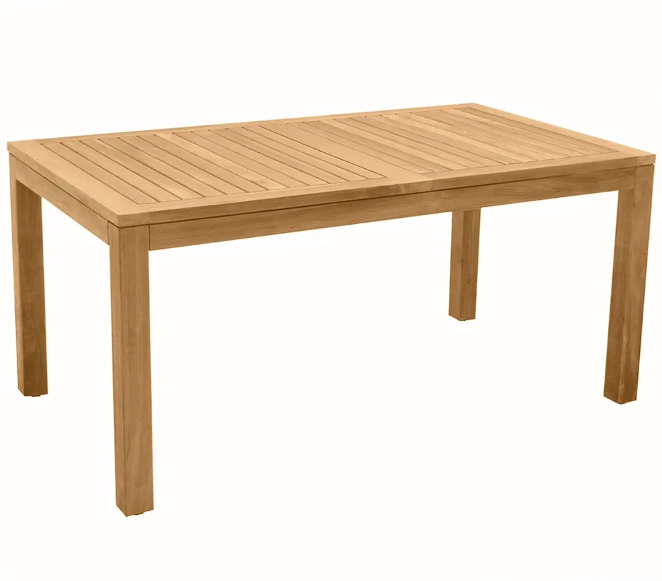dehner-teakholz-gartentisch-natur-160x76x90-cm-fsc image 1