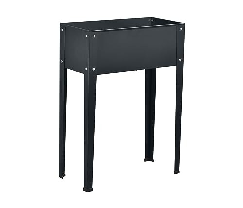 dehner-m-nster-hochbeet-dunkelgrau-80-cm-stahl image 6