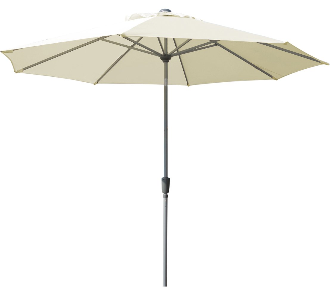 dehner-milos-sonnenschirm-3-m-grau-polyester image 7