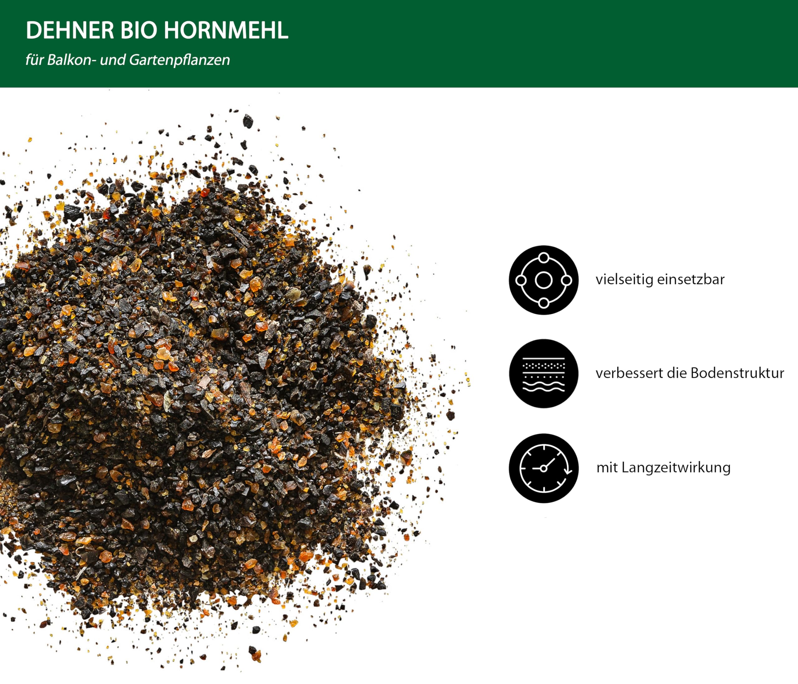 dehner-bio-hornmehl-d-nger-2-5-kg-f-r-25-qm image 2