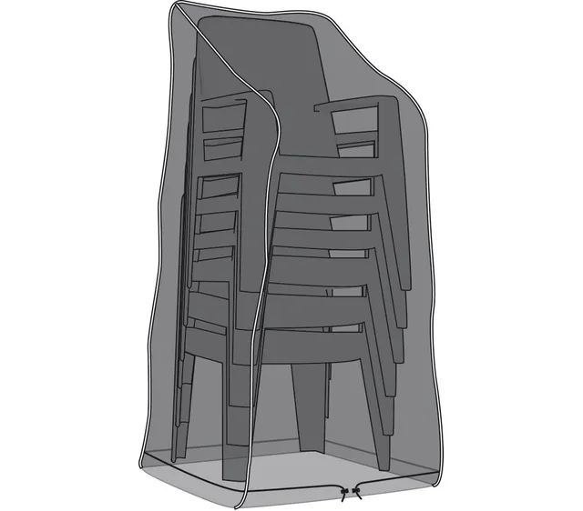 dehner-schutzh-lle-deluxe-stapelst-hle-abdeckung-150x65-anthrazit image 1