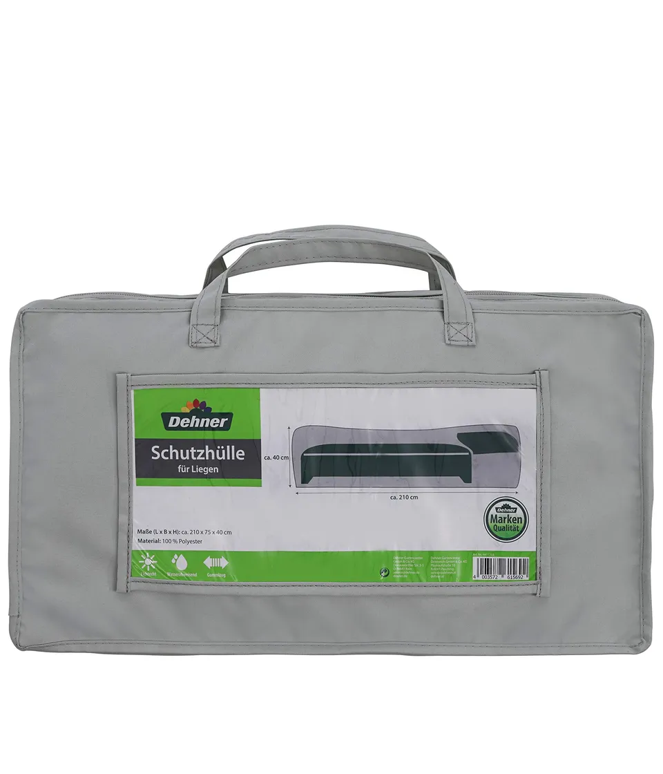 dehner-abdeckung-gartenliege-210x75x40-cm-grau-polyester image 1