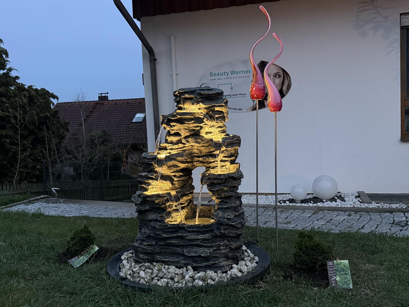Plätschert schön