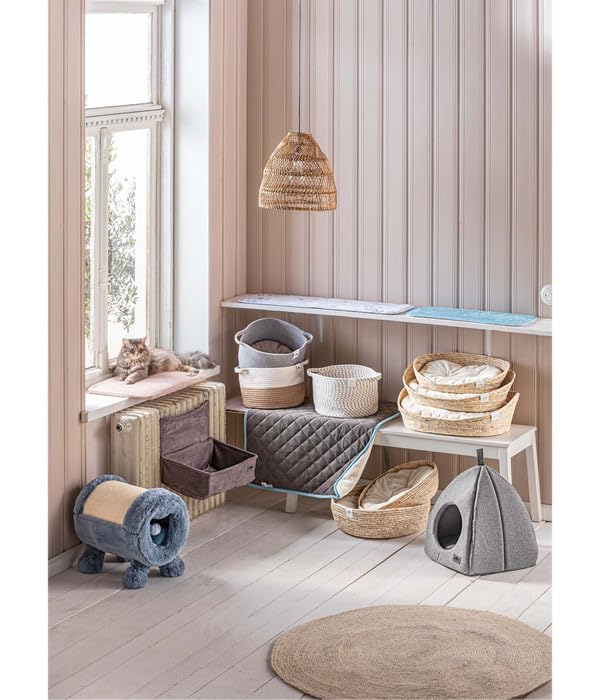 dehner-lovely-kratz-und-kuschelh-hle-blau-beige-sisal image 4