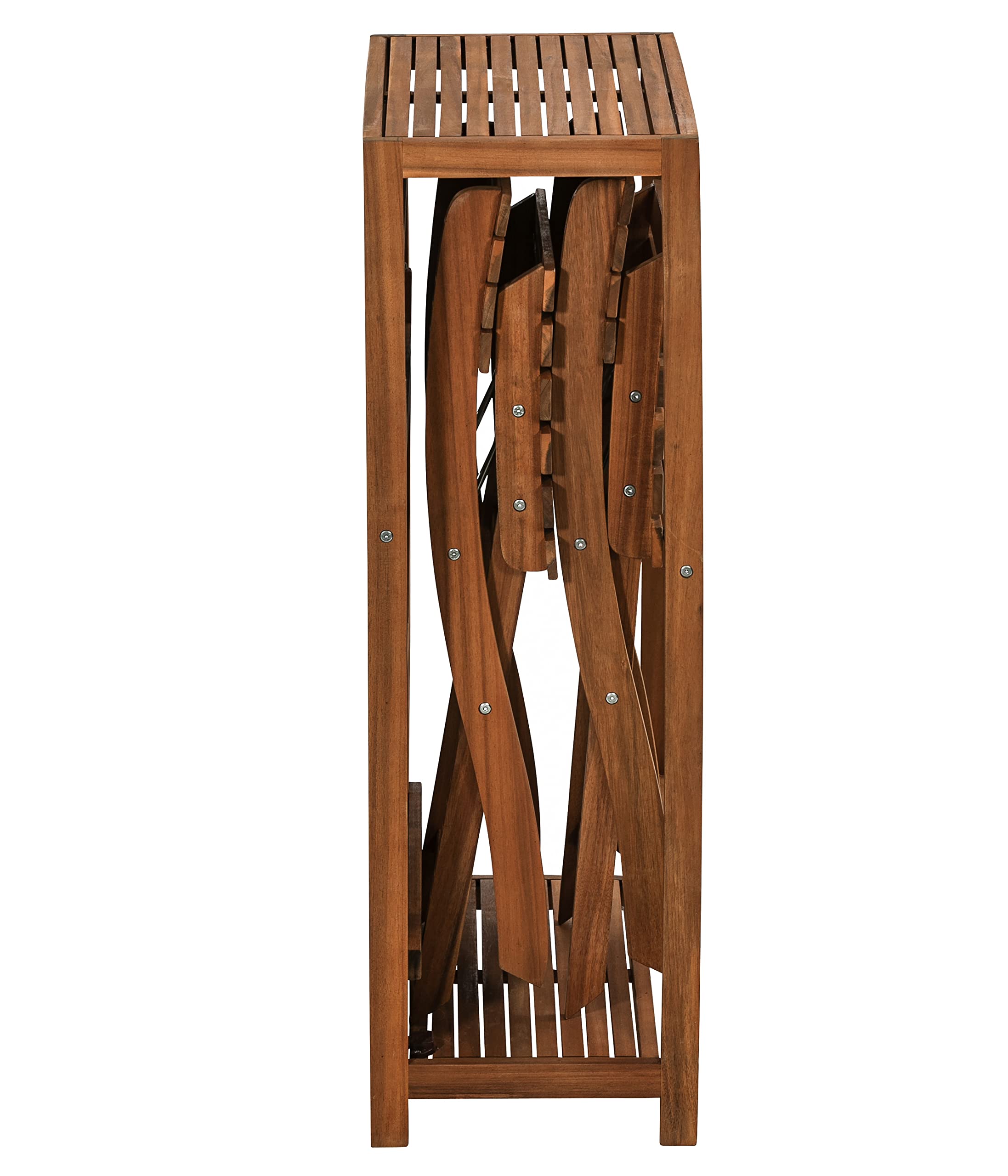 dehner-neapel-balkonset-klapptisch-st-hle-akazie-braun image 6