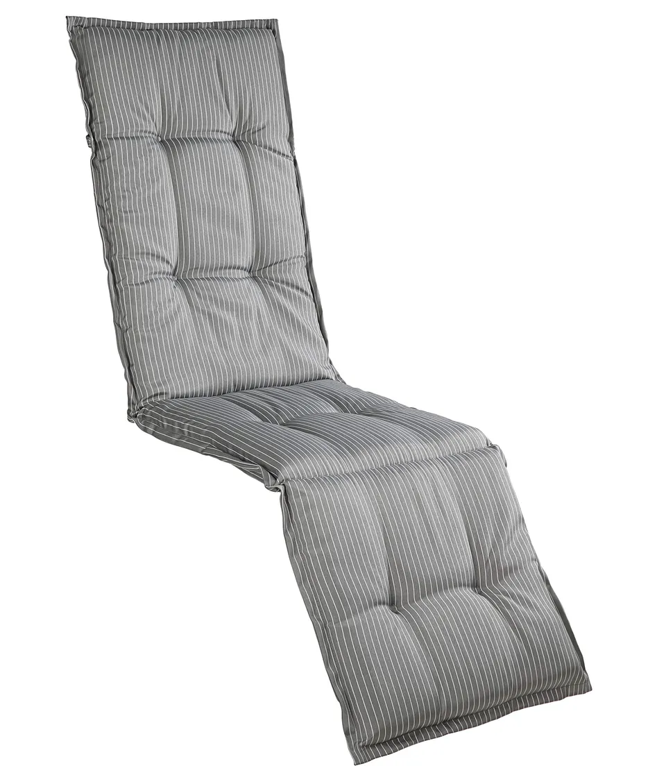 dehner-astana-relaxauflage-grau-wei-175x50x6-polyester image 1
