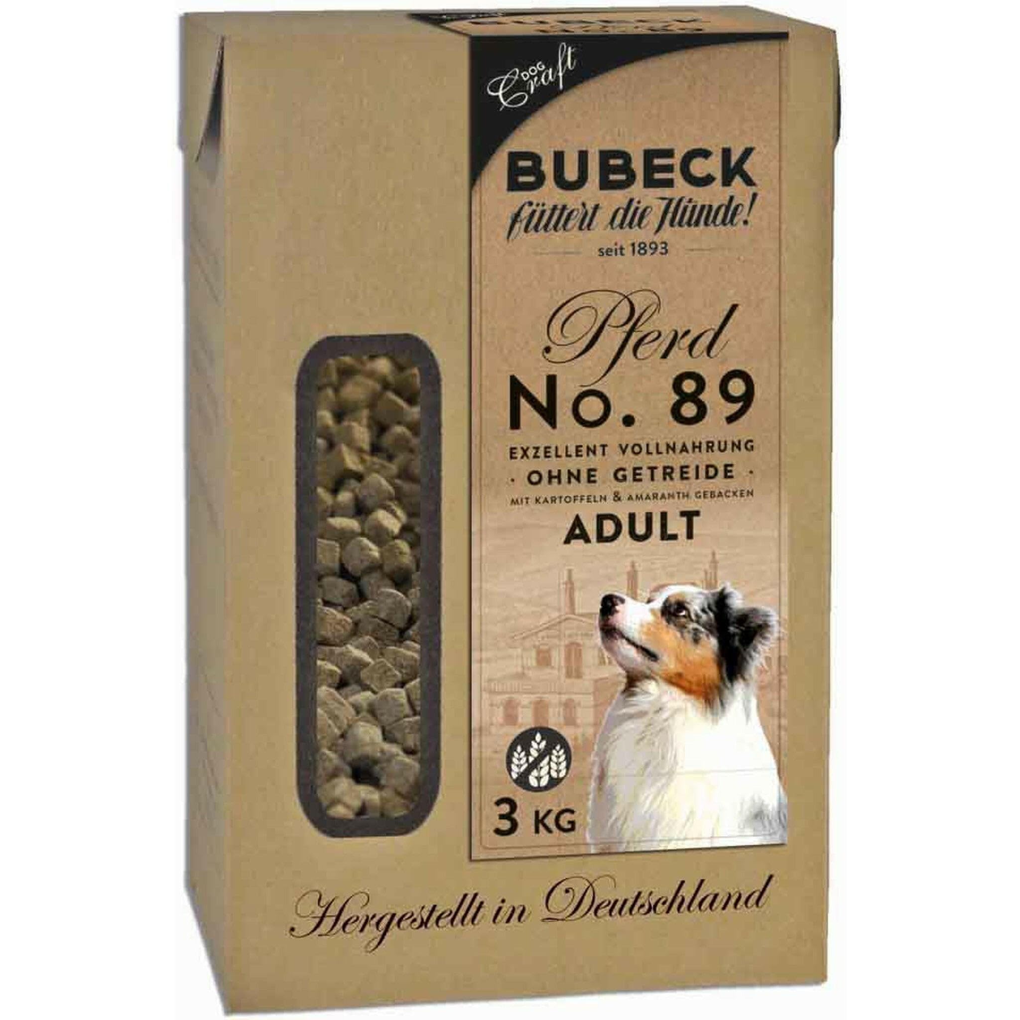 bubeck-trockenfutter-pferd-getreidefrei-3kg-vollnahrung image 1