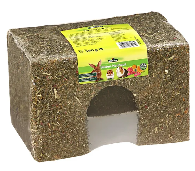 dehner-bl-ten-heuhaus-nagersnack-heu-bl-ten-500-g image 1