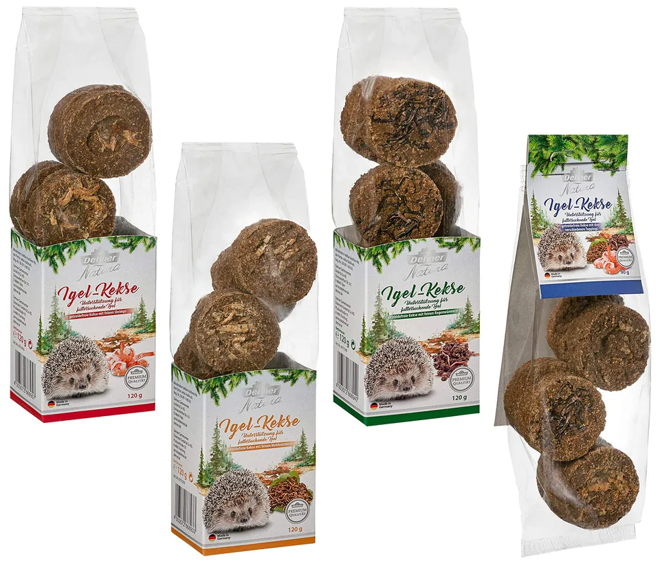 dehner-natura-premium-igelsnack-proteinkekse-450-g-getreidefrei image 1