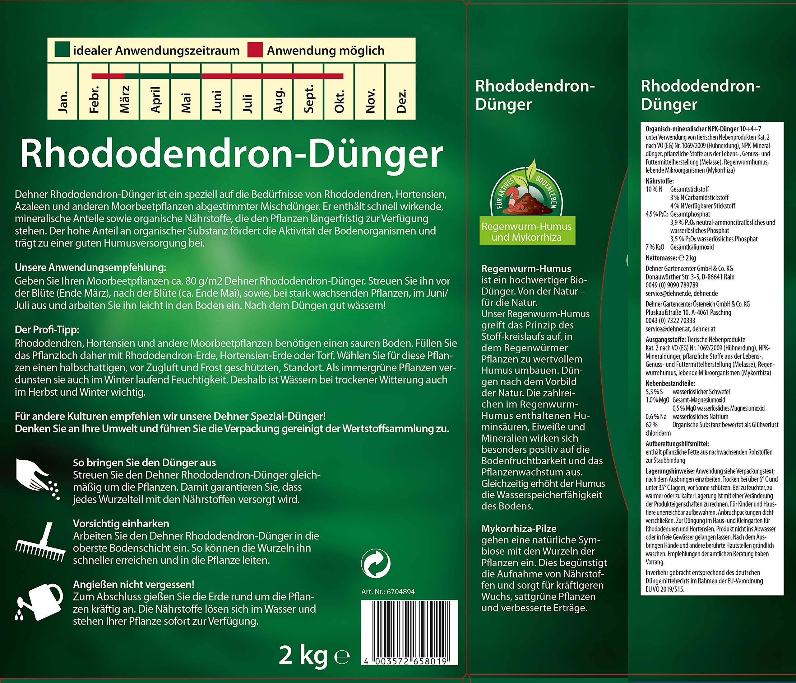 dehner-rhododendron-d-nger-pflanzend-nger-2kg-f-r-25qm image 2