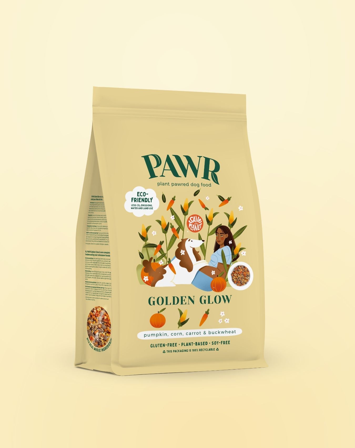 pawr-golden-glow-superfood-hundefutter-hypoallergen-750g-glutenfrei image 1