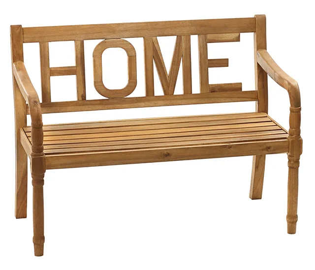 dehner-home-gartenbank-2-sitzer-akazienholz-natur-120-cm image 1