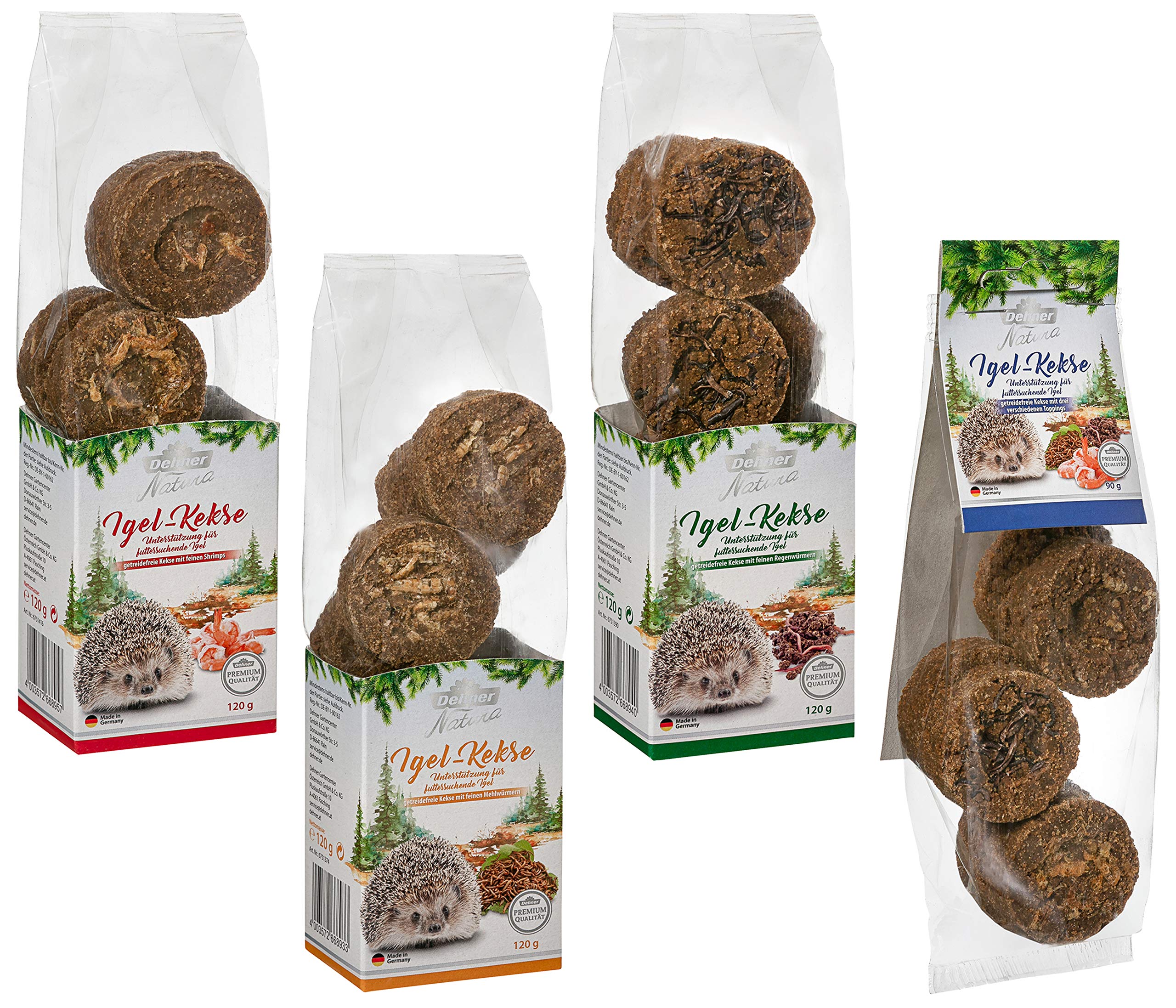 dehner-natura-premium-igelsnack-proteinkekse-450-g-getreidefrei image 1