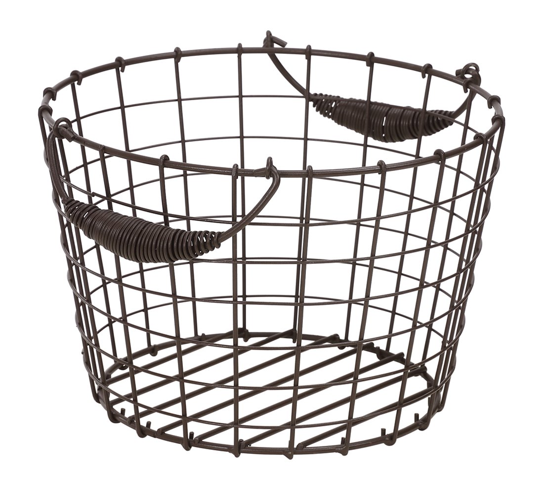 dehner-drahtkorb-metall-schwarz-3er-pack-35x30x25-cm image 2