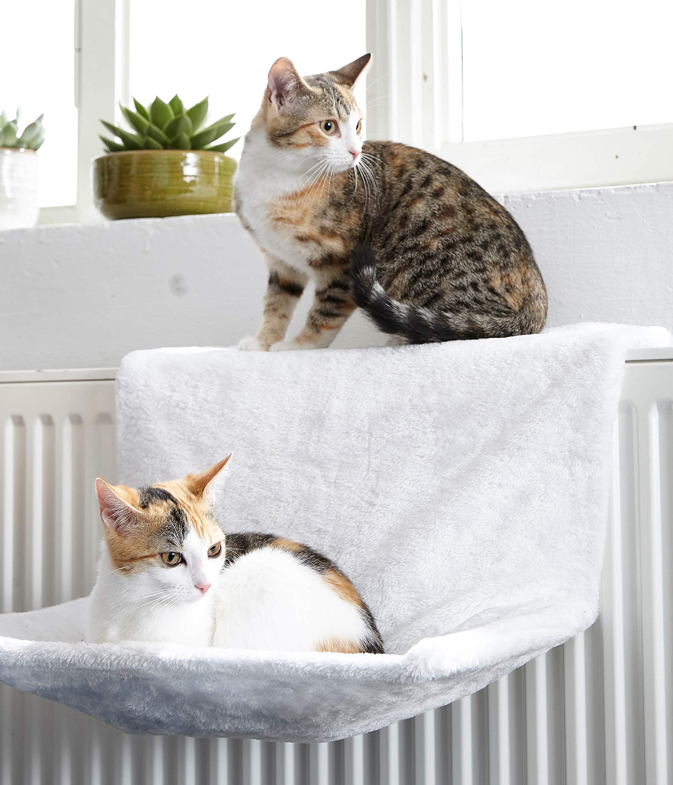 dehner-lieblinge-homey-katzen-h-ngematte-wei-heizk-rper image 4