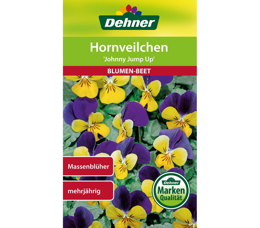 dehner-hornveilchen-johnny-jump-up-blumensamen-5x2g-mehrj-hrig image 1