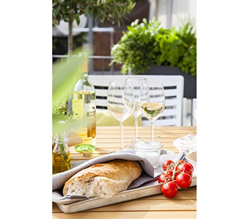 dehner-bergen-gartentisch-95x95x75-cm-teak-alu-wei image 6