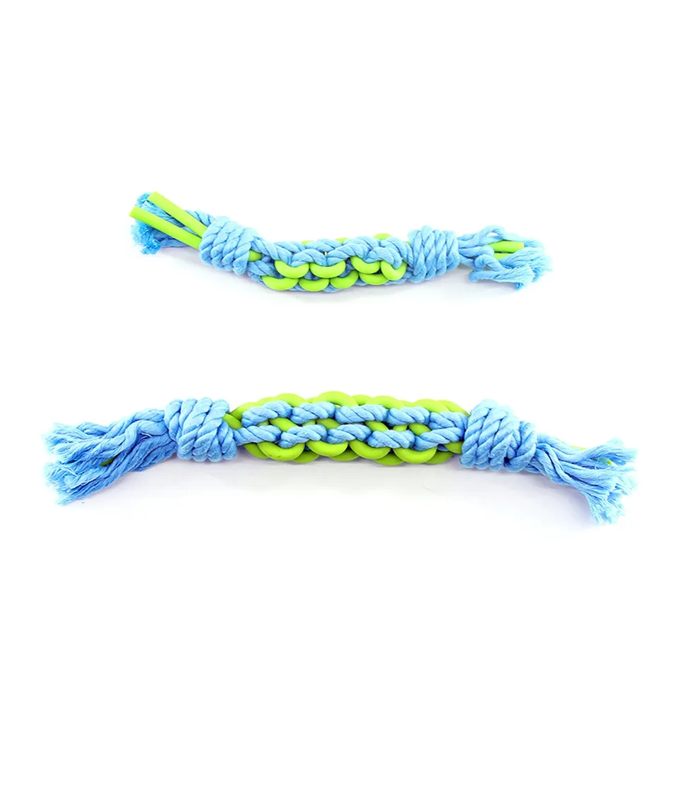 dehner-lieblinge-champ-spieltau-set-hundespielzeug-s-m-blau-gr-n image 1