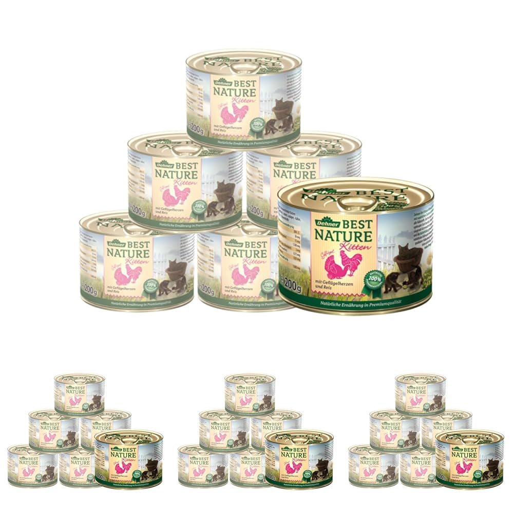 dehner-best-nature-kitten-nassfutter-gefl-gelherzen-6x200g image 5