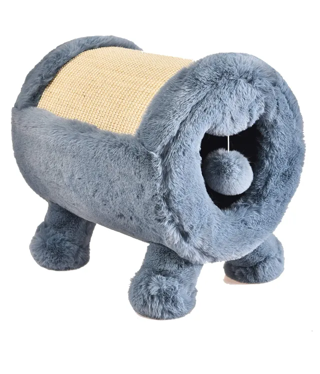 dehner-lovely-kratz-und-kuschelh-hle-blau-beige-sisal image 1