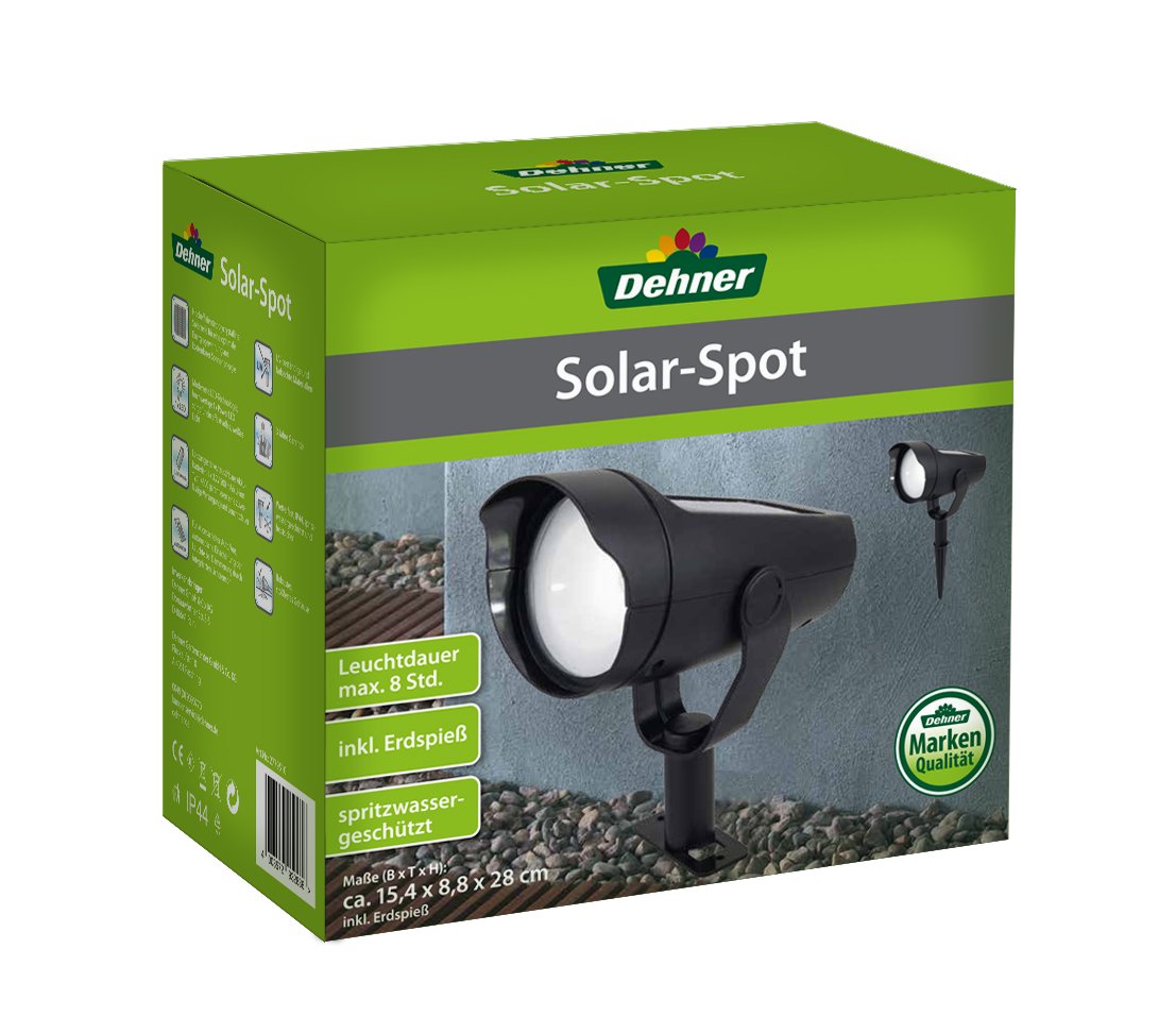 dehner-solarspot-gartenleuchte-solar-kunststoff-schwarz-28-cm image 4