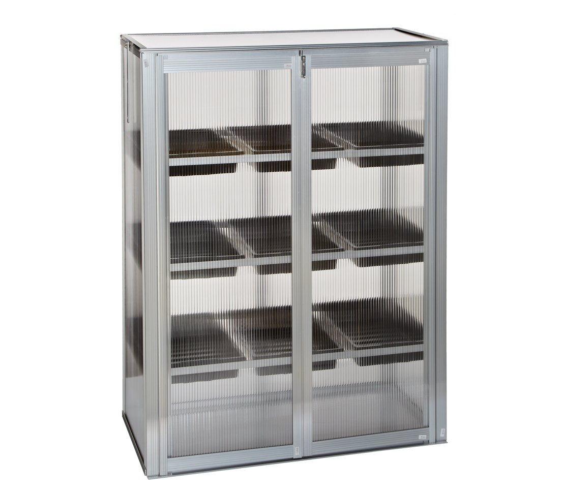 dehner-anzuchthaus-aluminium-mit-l-ftungsfenster-100x76x39-cm image 1