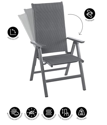dehner-cleveland-klappsessel-108x68-5x60cm-grau-aluminium image 8
