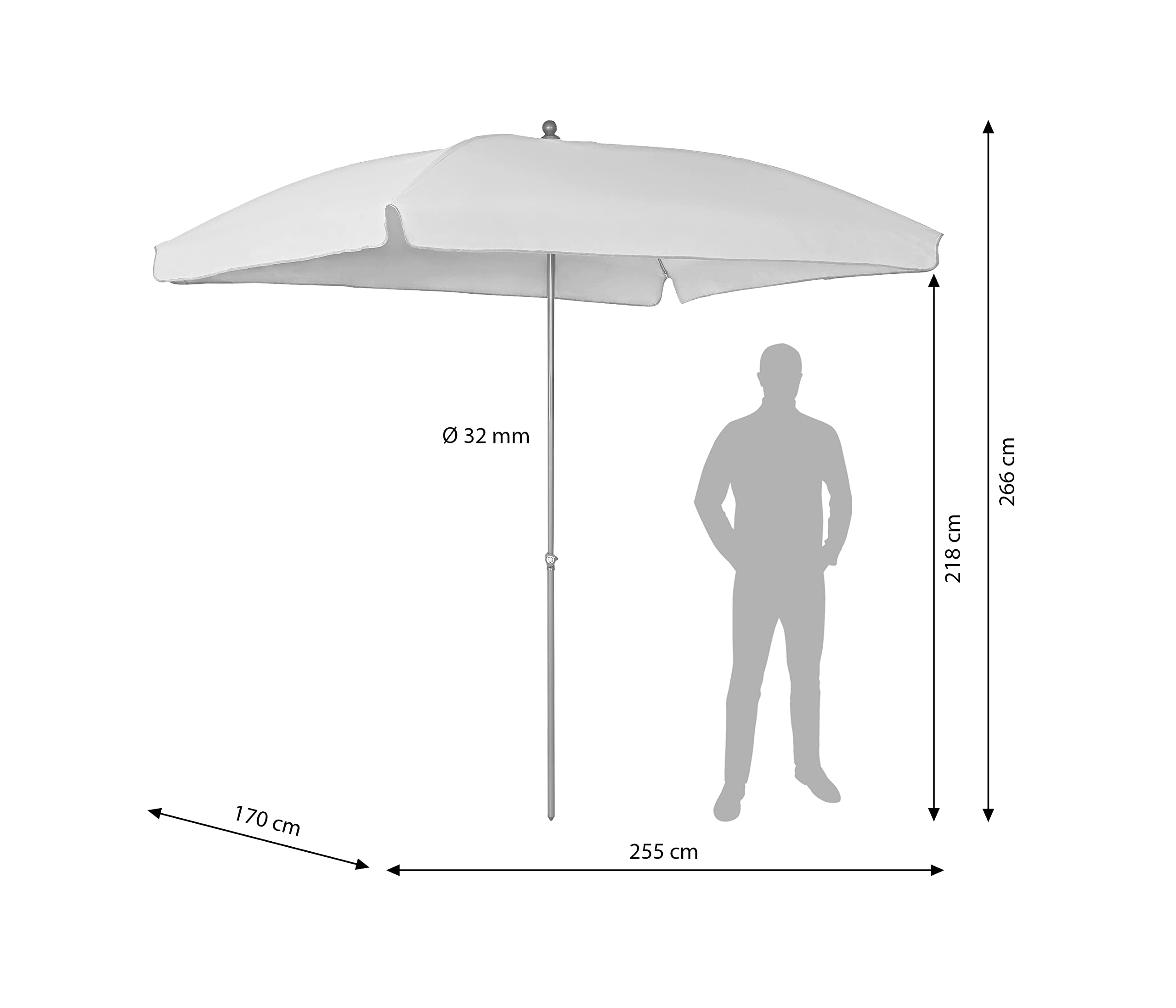 dehner-keros-sonnenschirm-beige-170x255-cm-uv-80 image 4