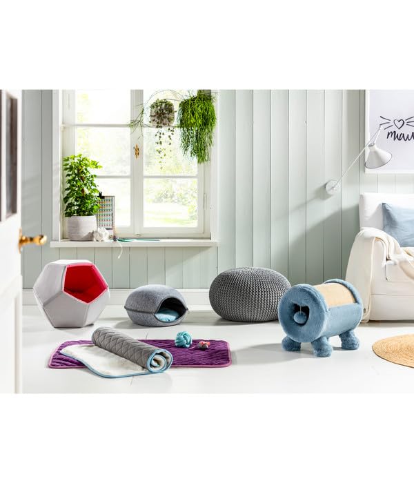 dehner-lovely-kratz-und-kuschelh-hle-blau-beige-sisal image 5