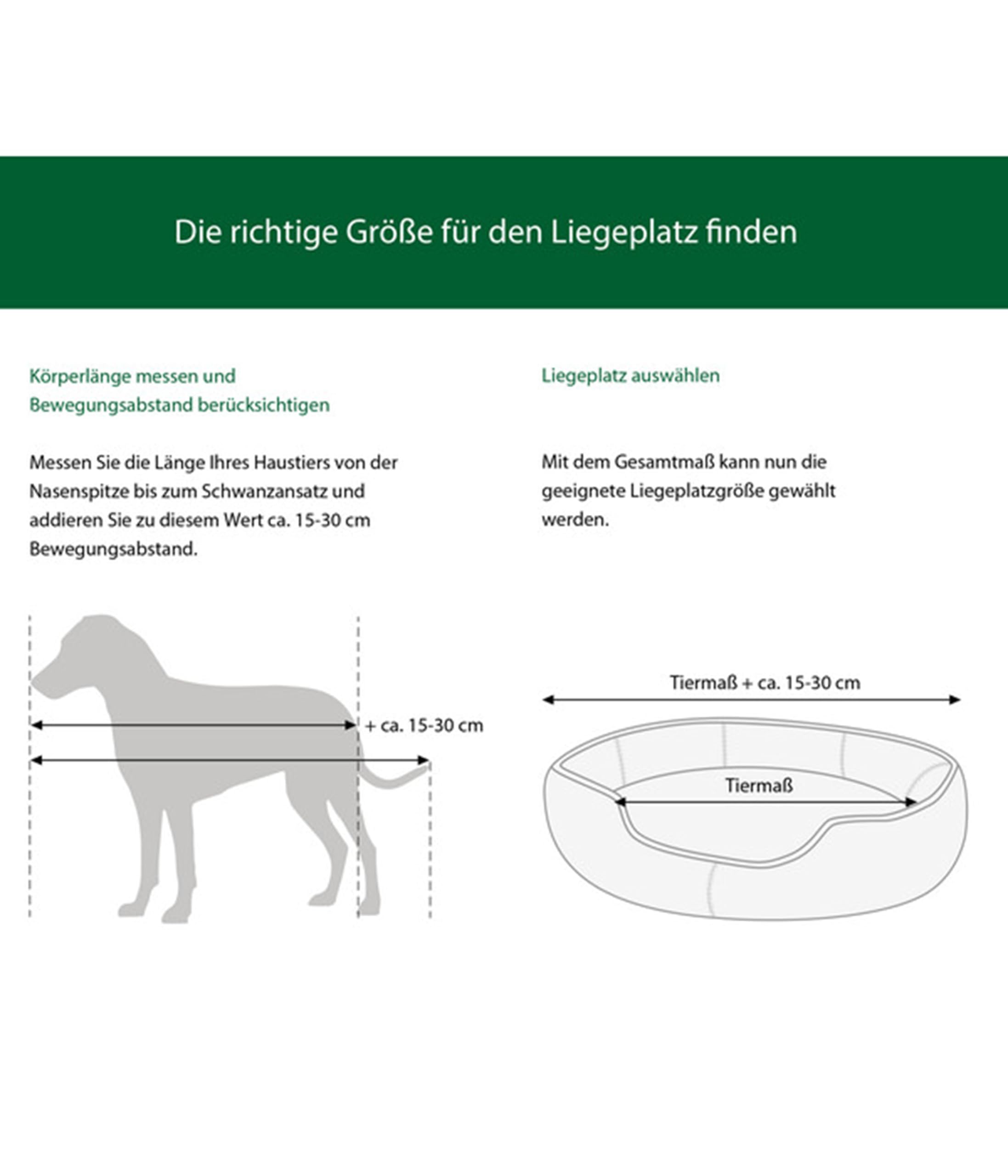 dehner-lieblinge-hundebett-sammy-oval-grau-57x52x14-cm image 3