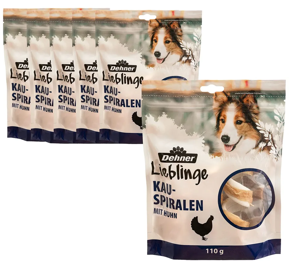 dehner-lieblinge-hundesnack-huhn-6x110-g-getreidefrei image 1