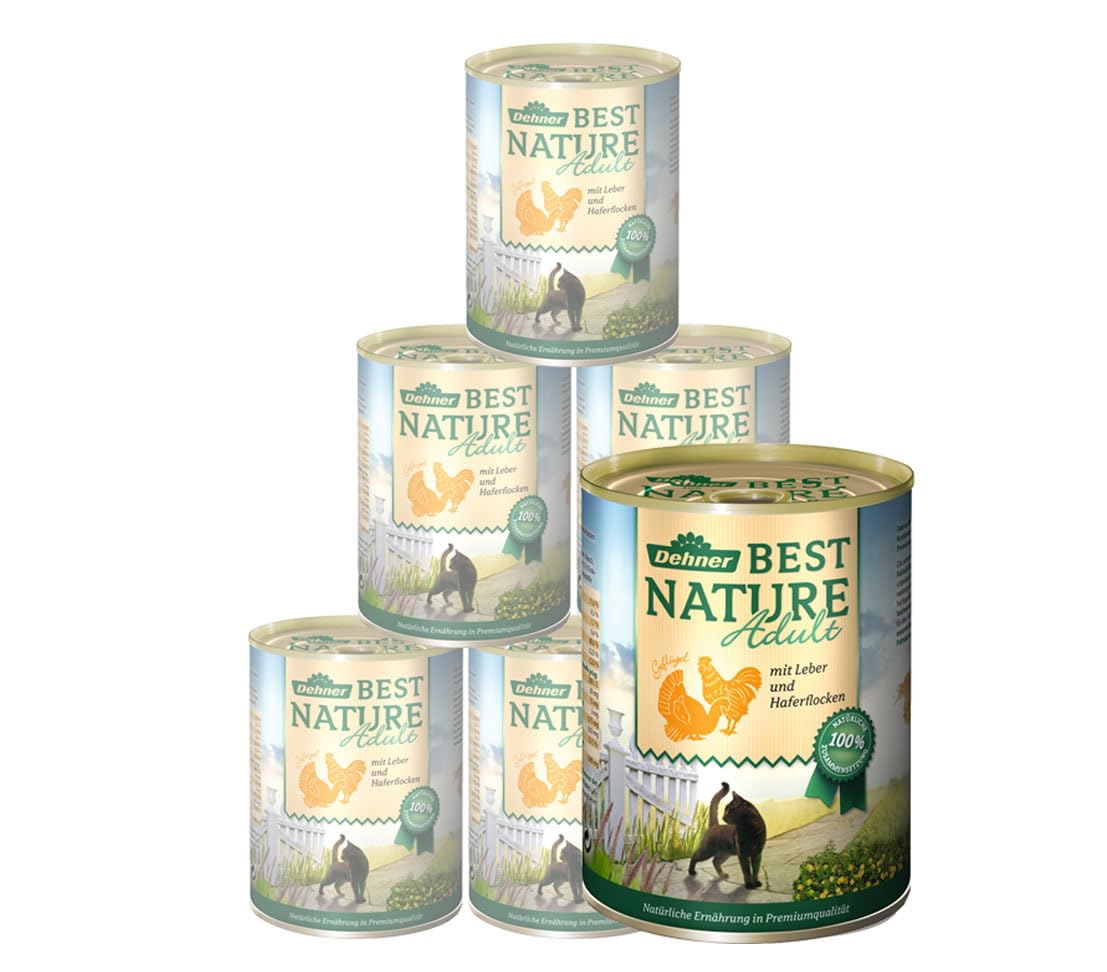 dehner-best-nature-adult-katzenfutter-gefl-gelleber-6x400-g image 1