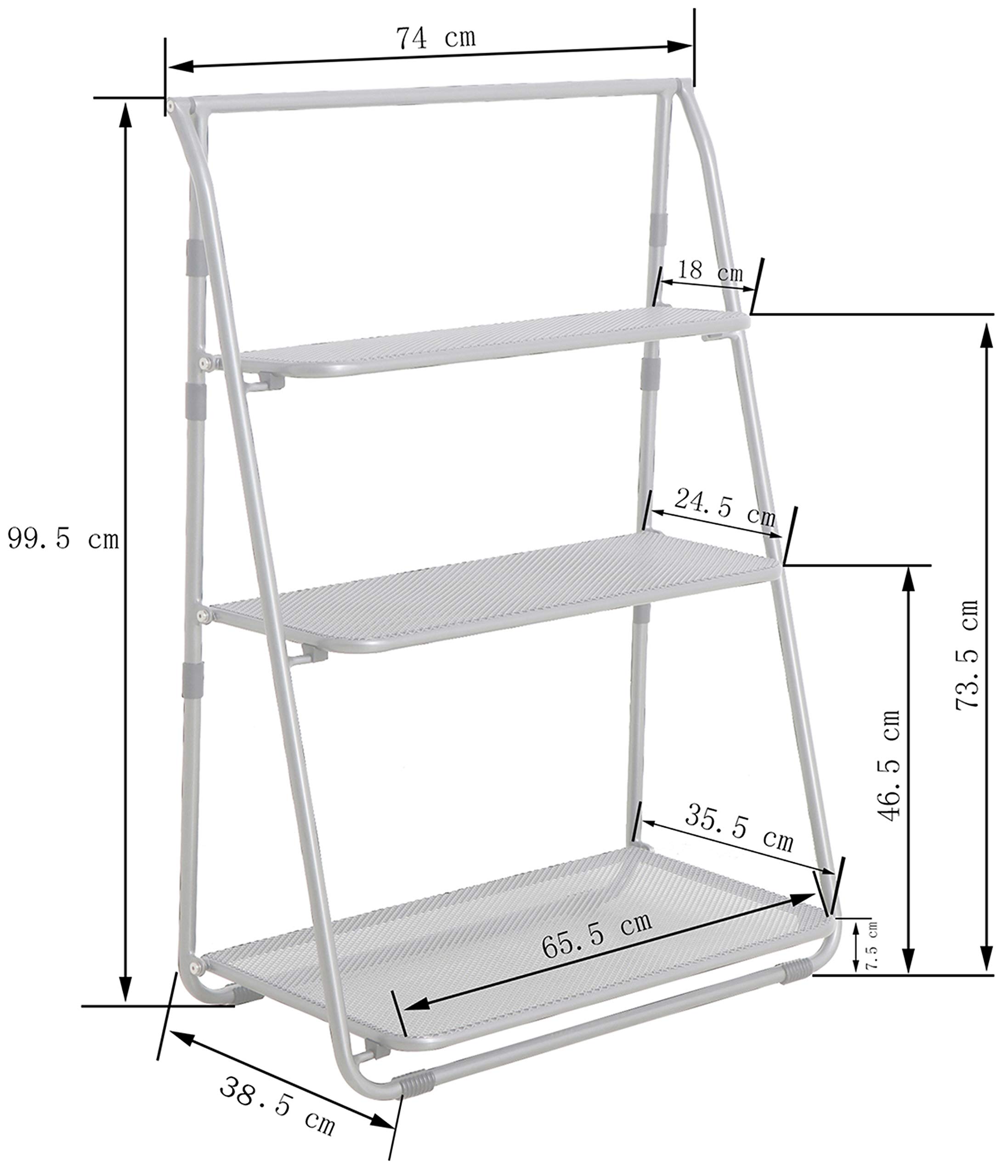dehner-savoy-regal-grau-metall-kunststoff-99-5-cm image 5