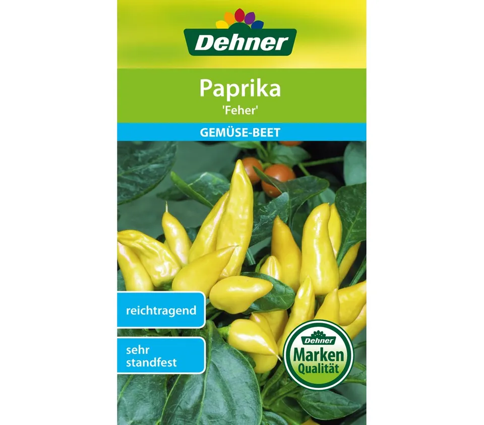 dehner-feher-paprika-samen-5x2-g-gelb-robust image 1