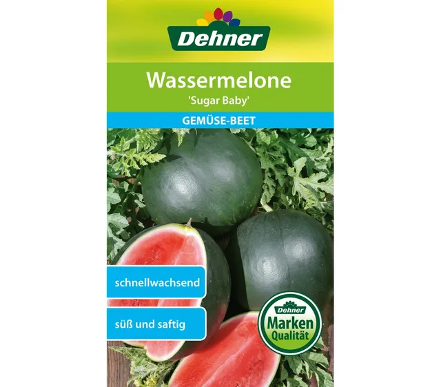 dehner-wild-nature-sugar-baby-wassermelone-samen-5er-pack image 1