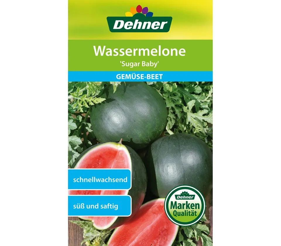 dehner-wild-nature-sugar-baby-wassermelone-samen-5er-pack image 1
