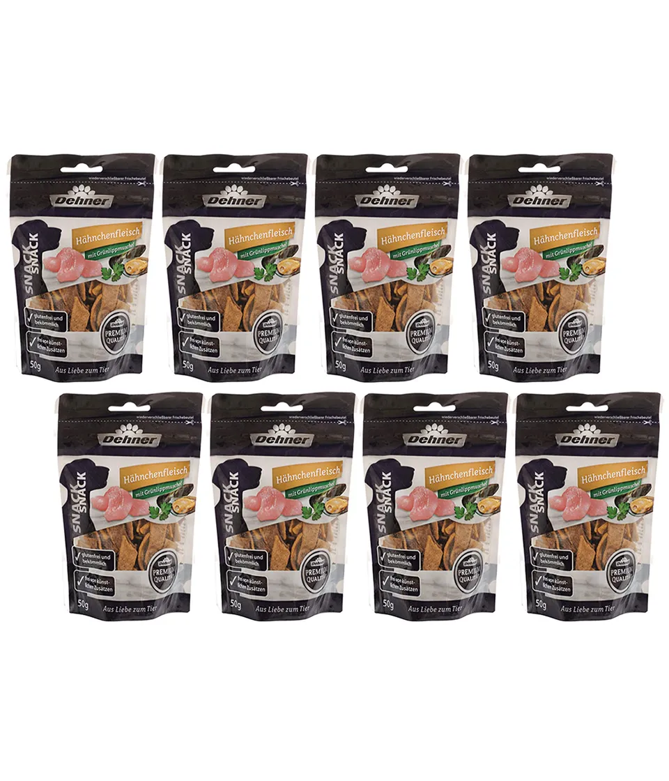 dehner-premium-hundesnack-h-hnchenstreifen-400-g-glutenfrei image 1