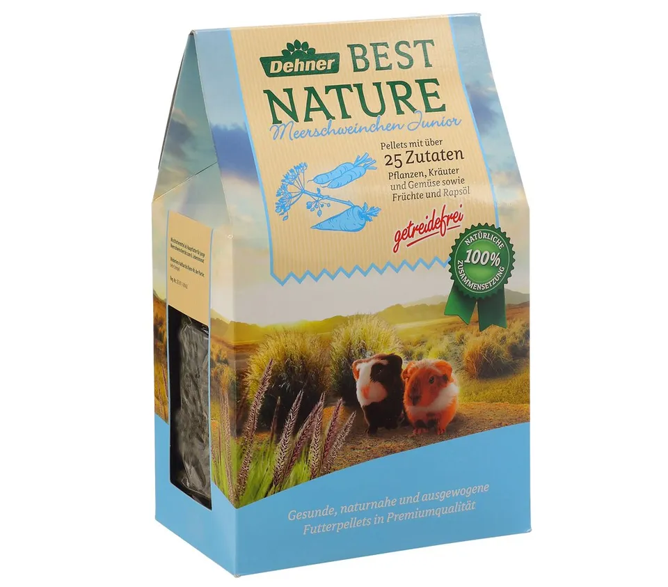 dehner-best-nature-meerschweinchenfutter-junior-2-kg-getreidefrei image 1