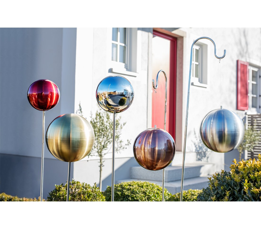 dehner-edelstahlkugel-poliert-silber-25-cm-gartenkugel image 7