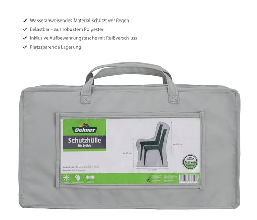 dehner-abdeckhaube-gartenstuhl-110x70x70-cm-polyester-grau image 6
