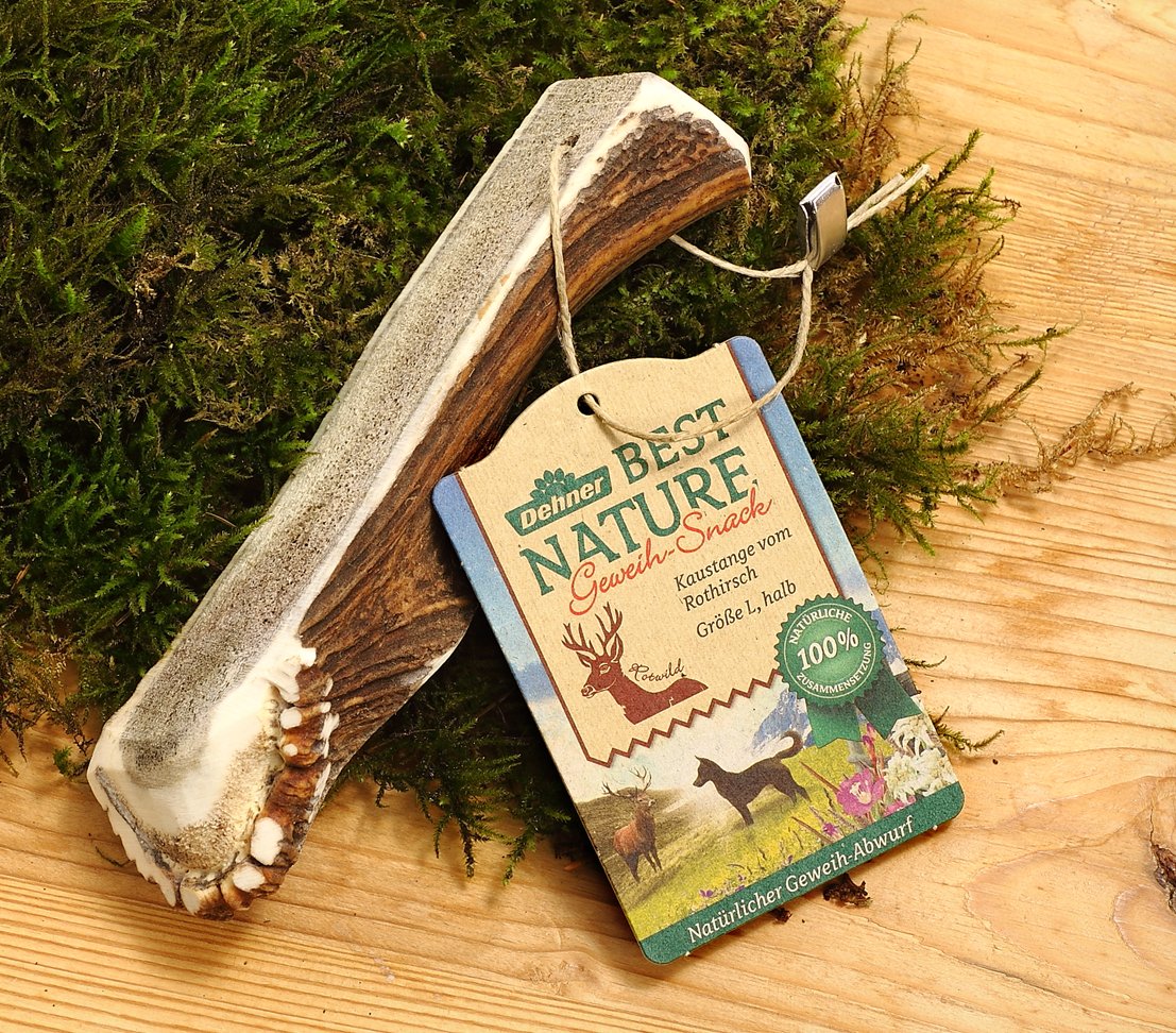 dehner-best-nature-hundesnack-rothirsch-geweih-l-160-g image 2