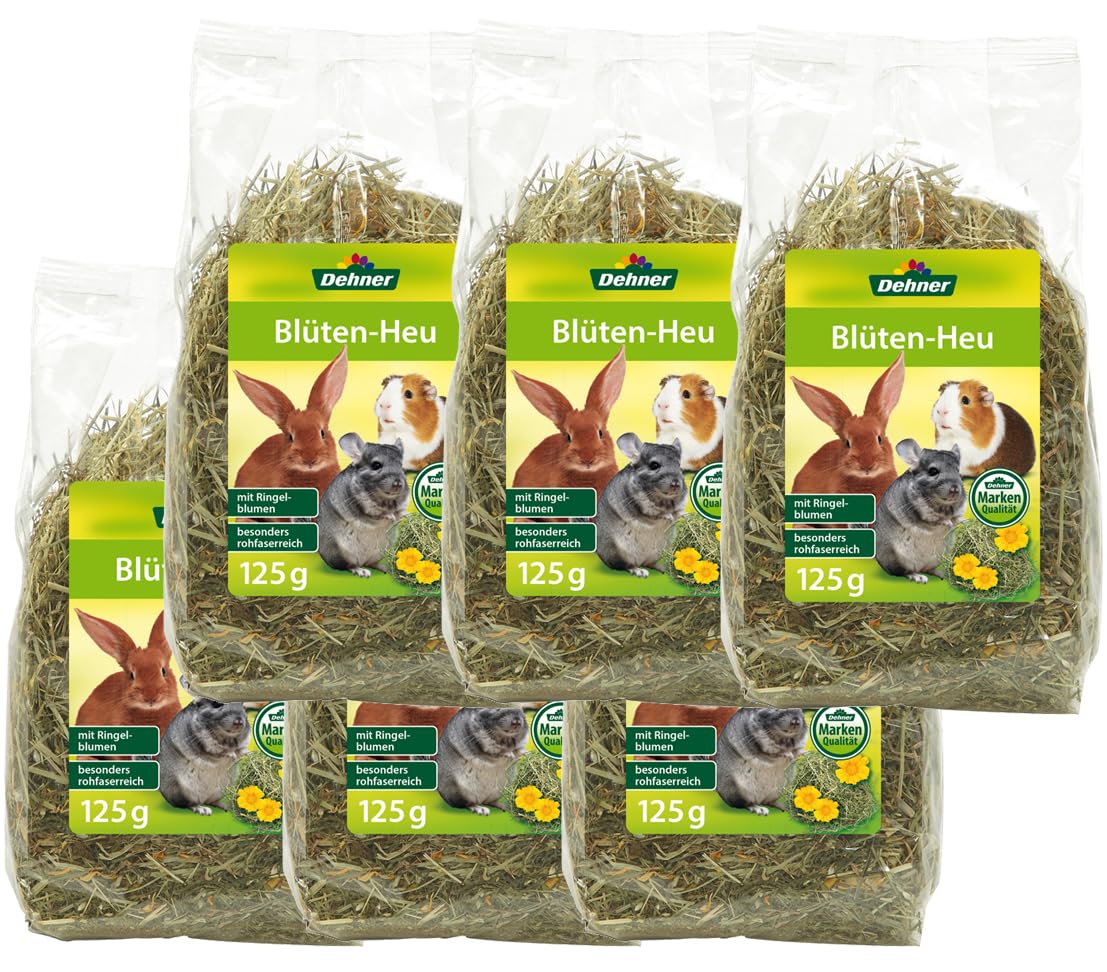 dehner-nagersnack-bl-ten-mix-heu-6x125-g-rohfaserreich image 1