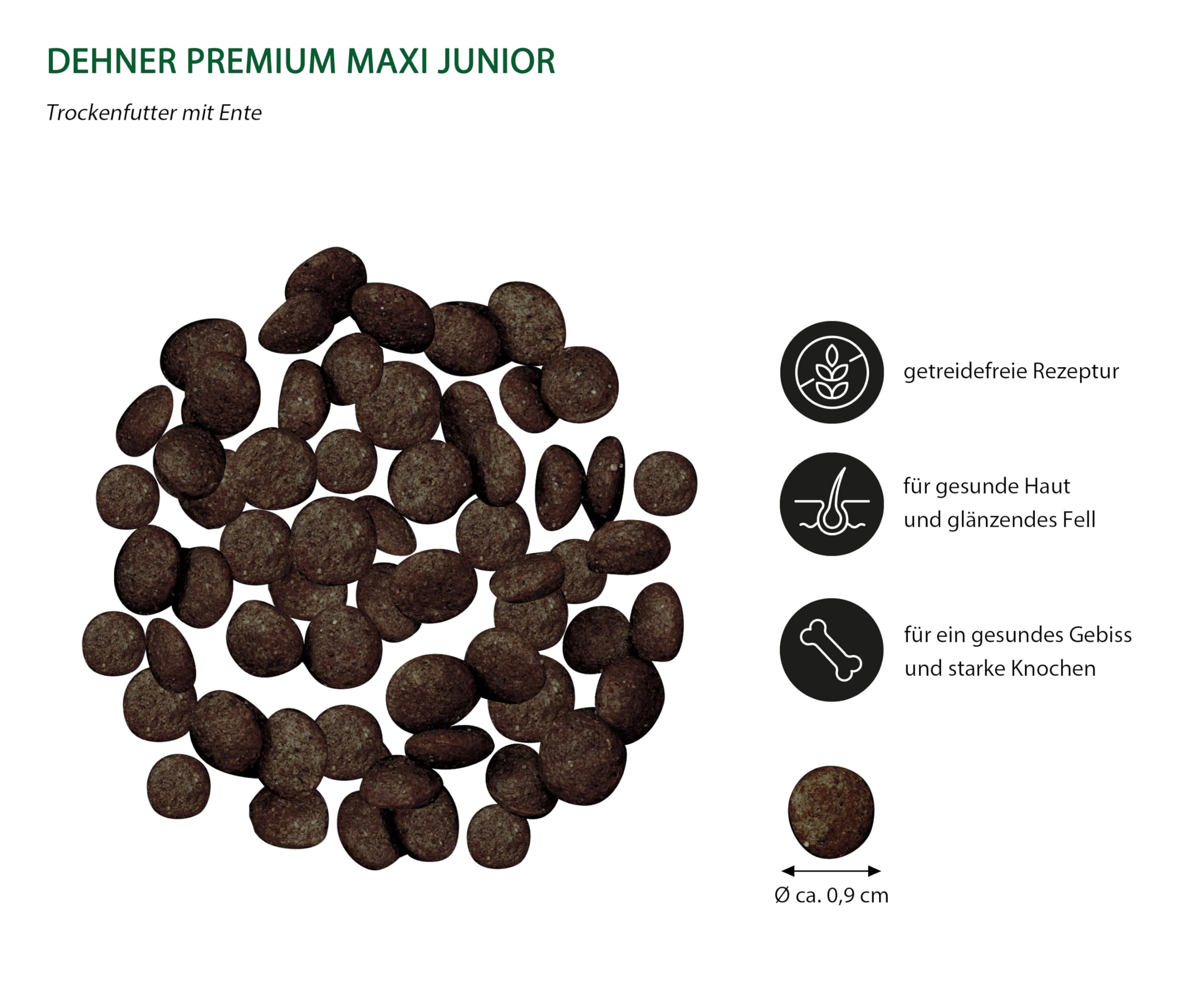 dehner-premium-maxi-junior-hundefutter-ente-lamm-4-kg image 2