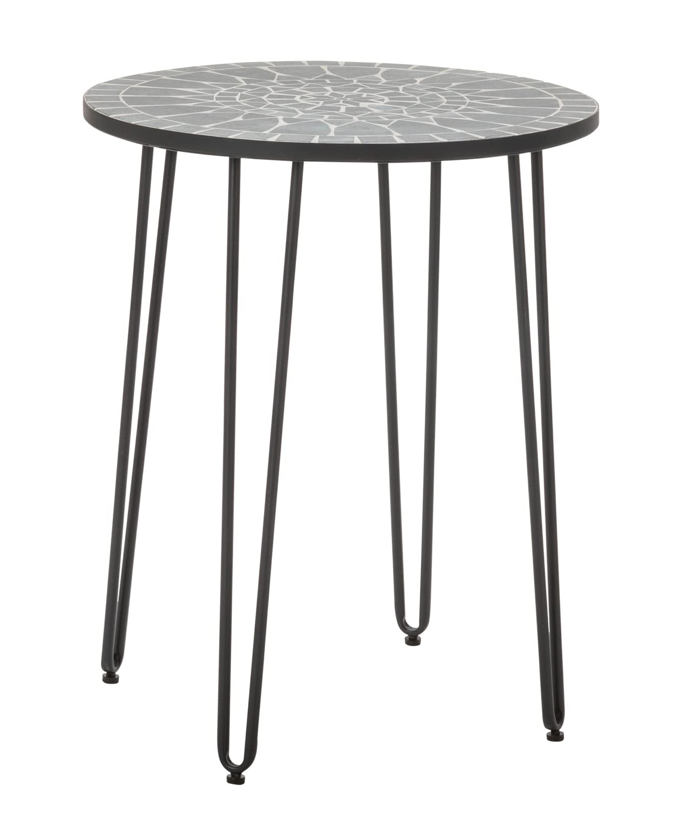 dehner-madeleine-gartentisch-mosaik-60-cm-grau image 1