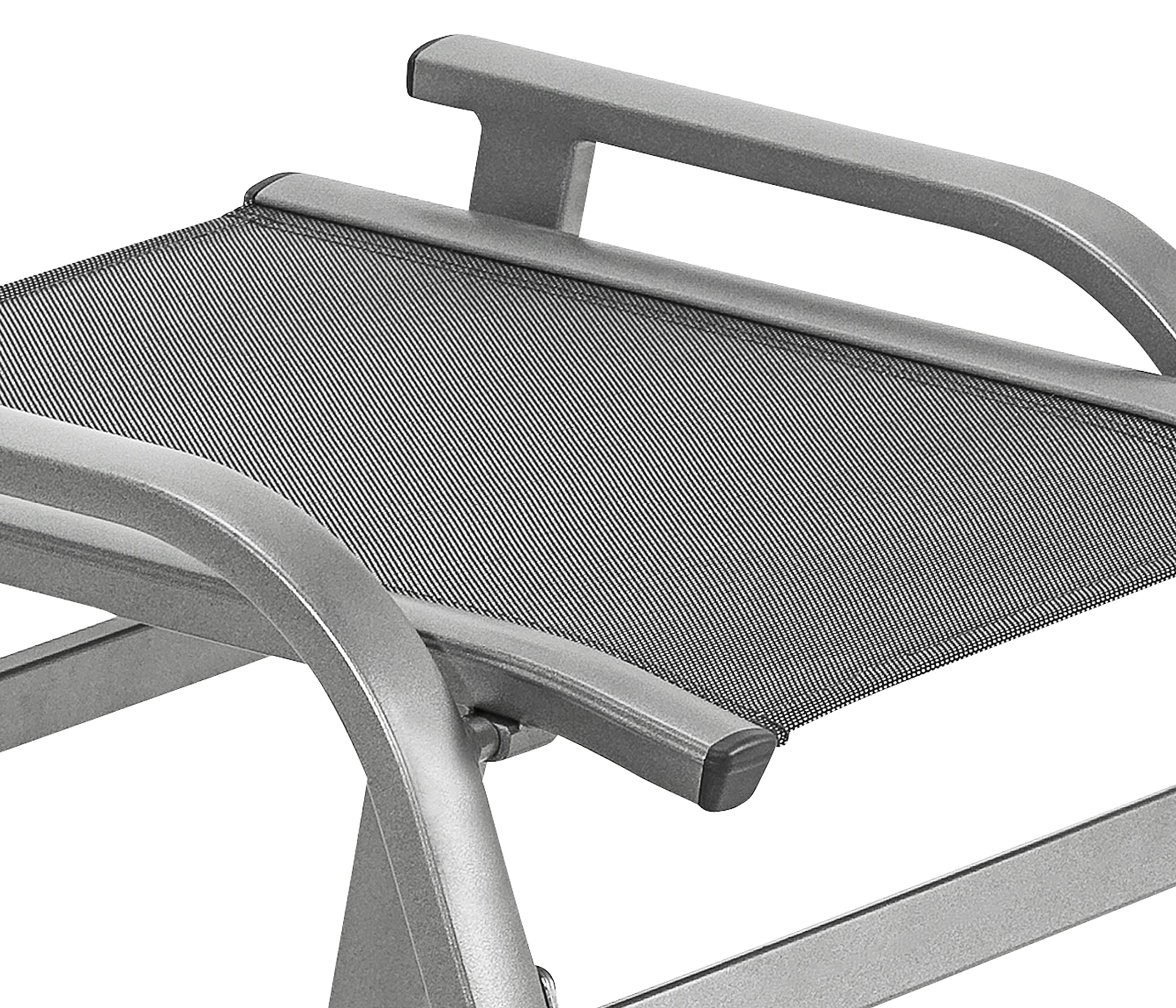 dehner-chicago-stapelhocker-alu-grau-56-8-cm-hocker image 4